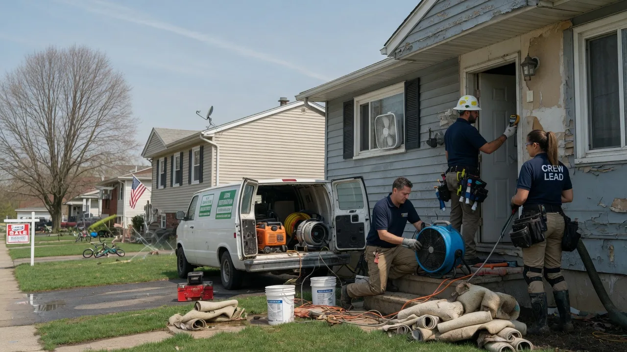 Flood Cleanup in Lakewood, IL near me