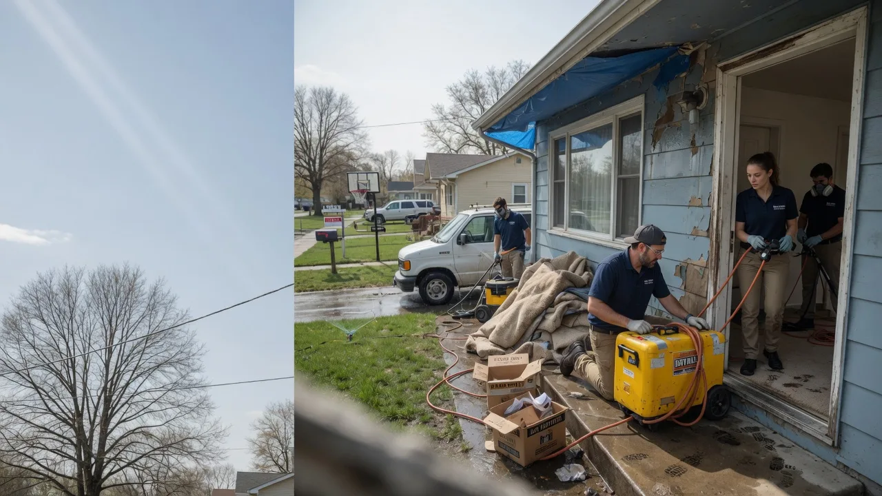 Basement Flood Cleanup in Lakewood, IL near me